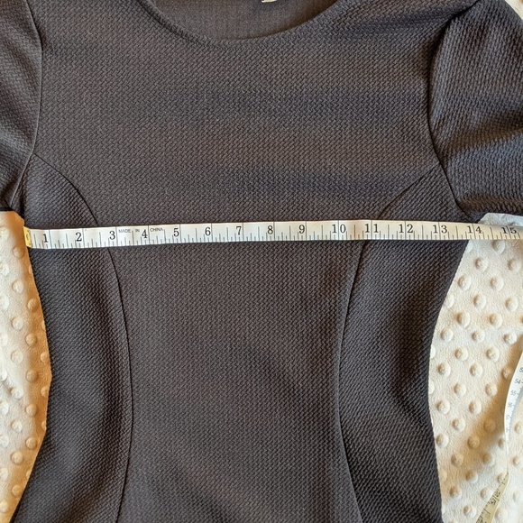 H & M Divided Black Dress - Size 4 - Picture 7 of 7